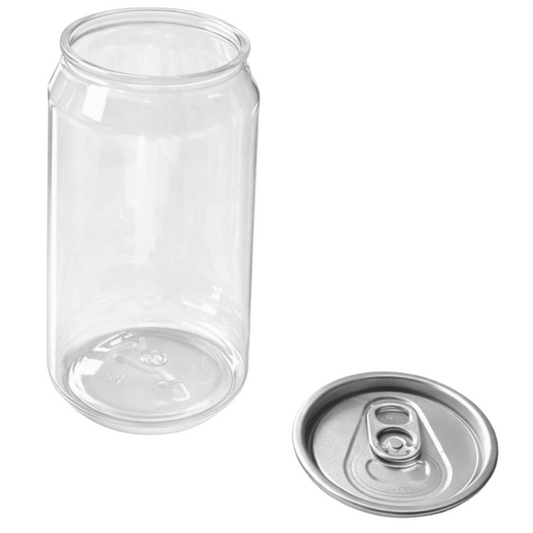 330ml PET cans filled with a cold drink | Not Soda