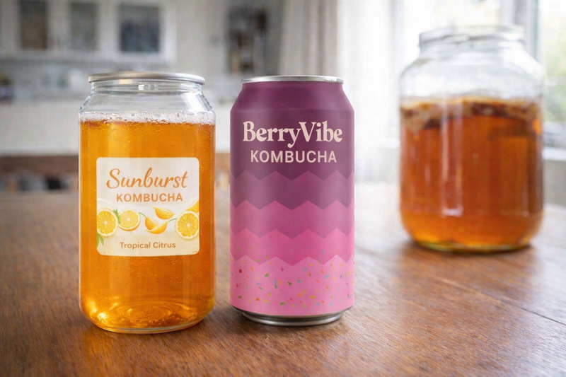 Packaging for Kombucha