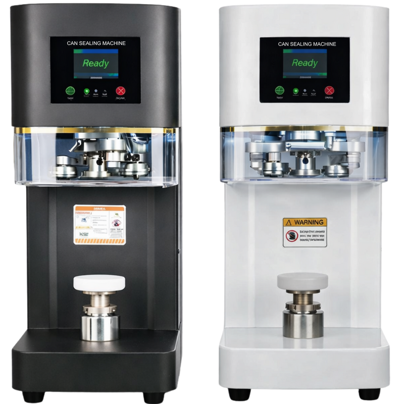 Not Soda commercial can sealing machines and equipment