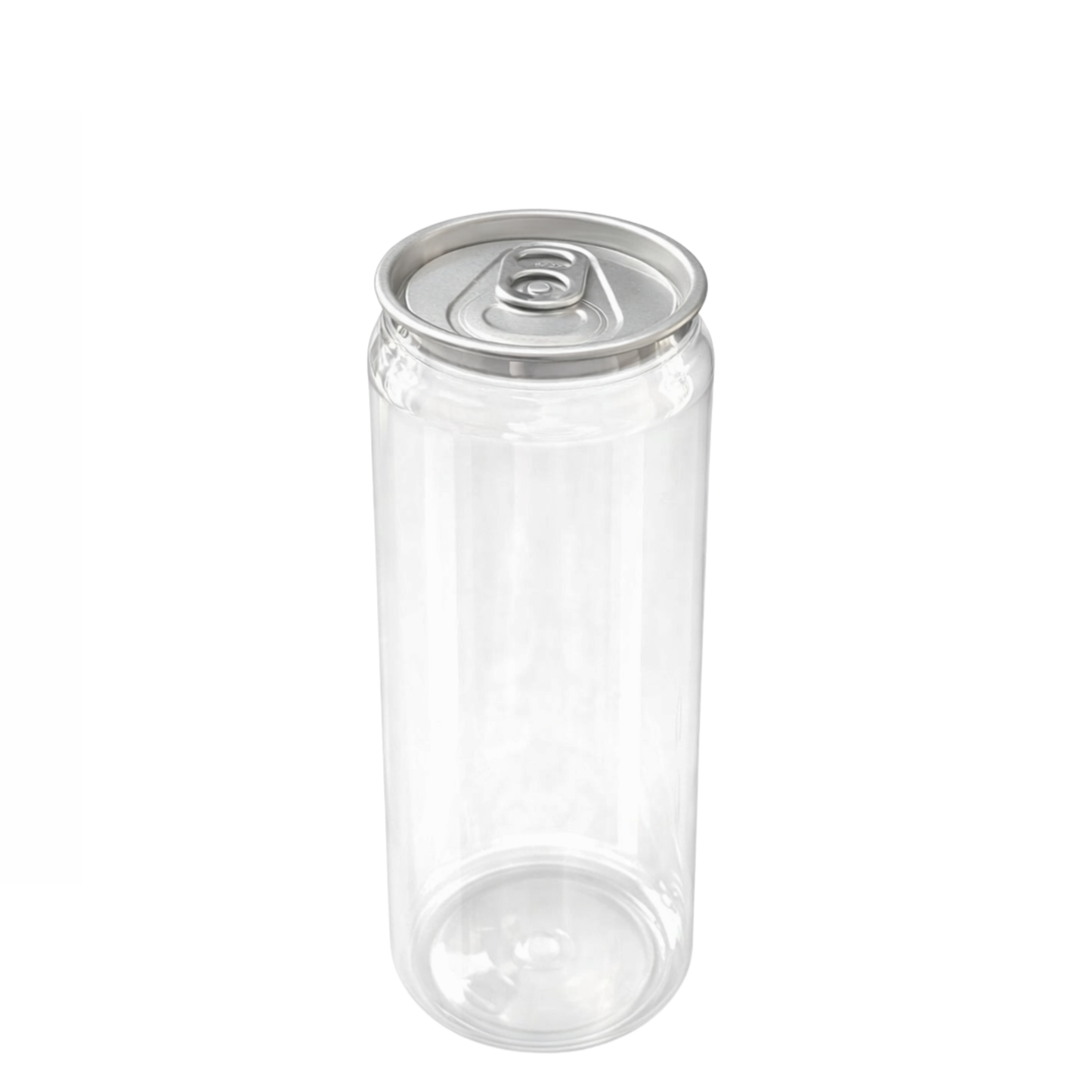 500ml Not Soda PET cans ready for sealing