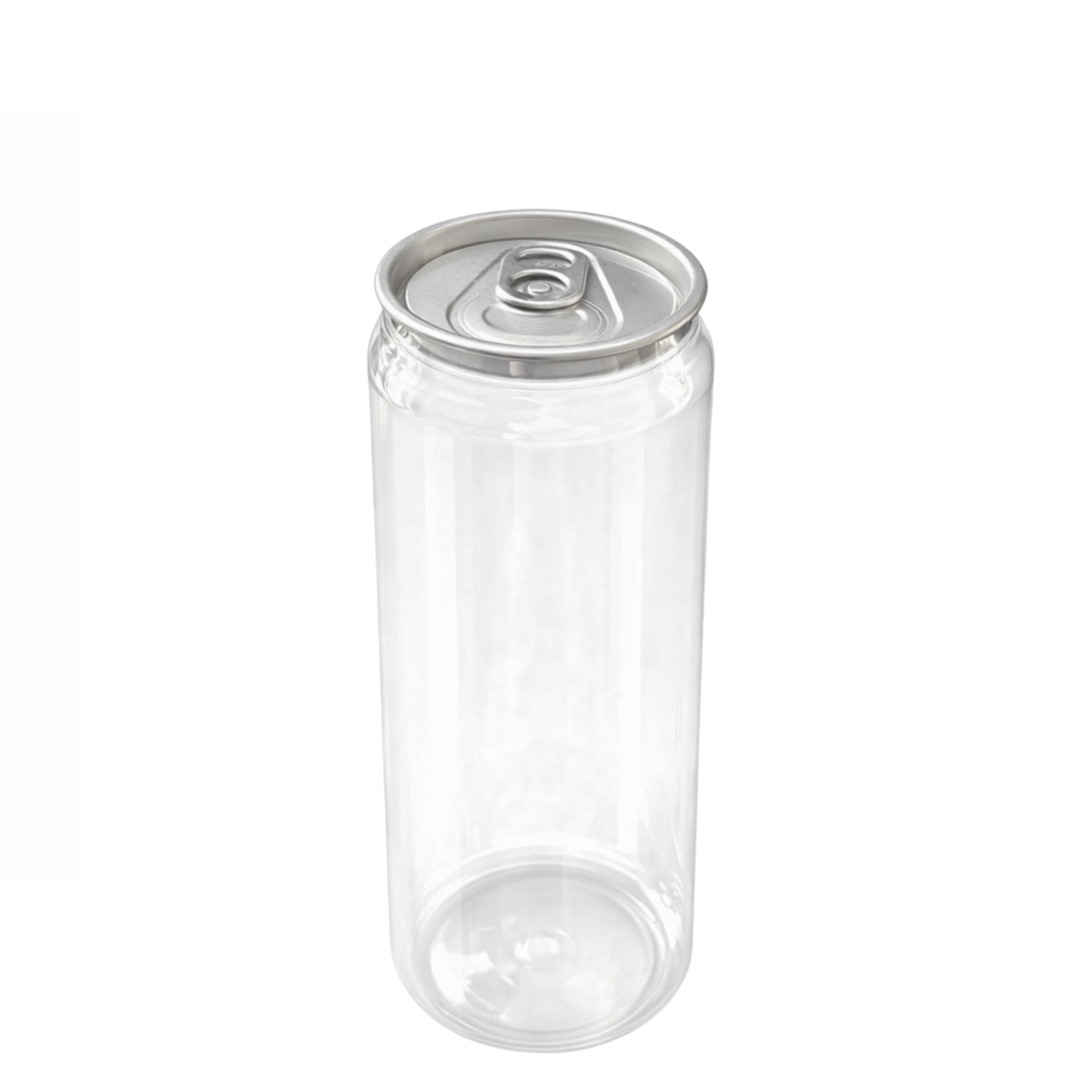 500ml Not Soda PET cans ready for sealing