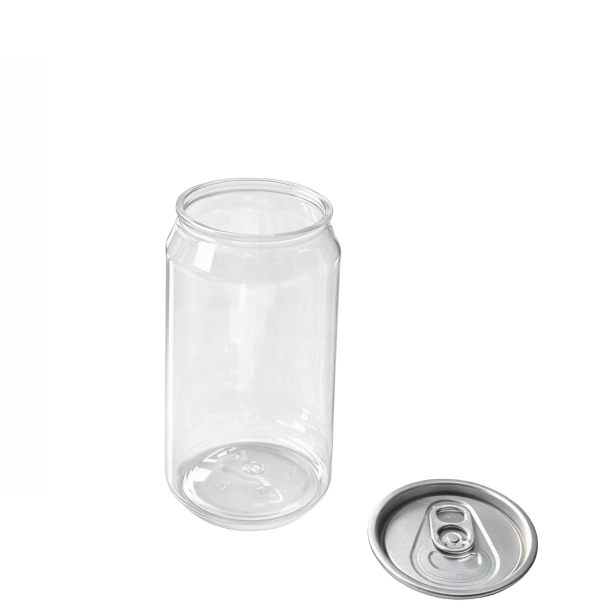 330ml Not Soda PET can filled with a cold drink