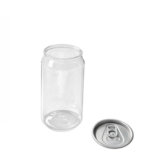 330ml Not Soda PET can filled with a cold drink